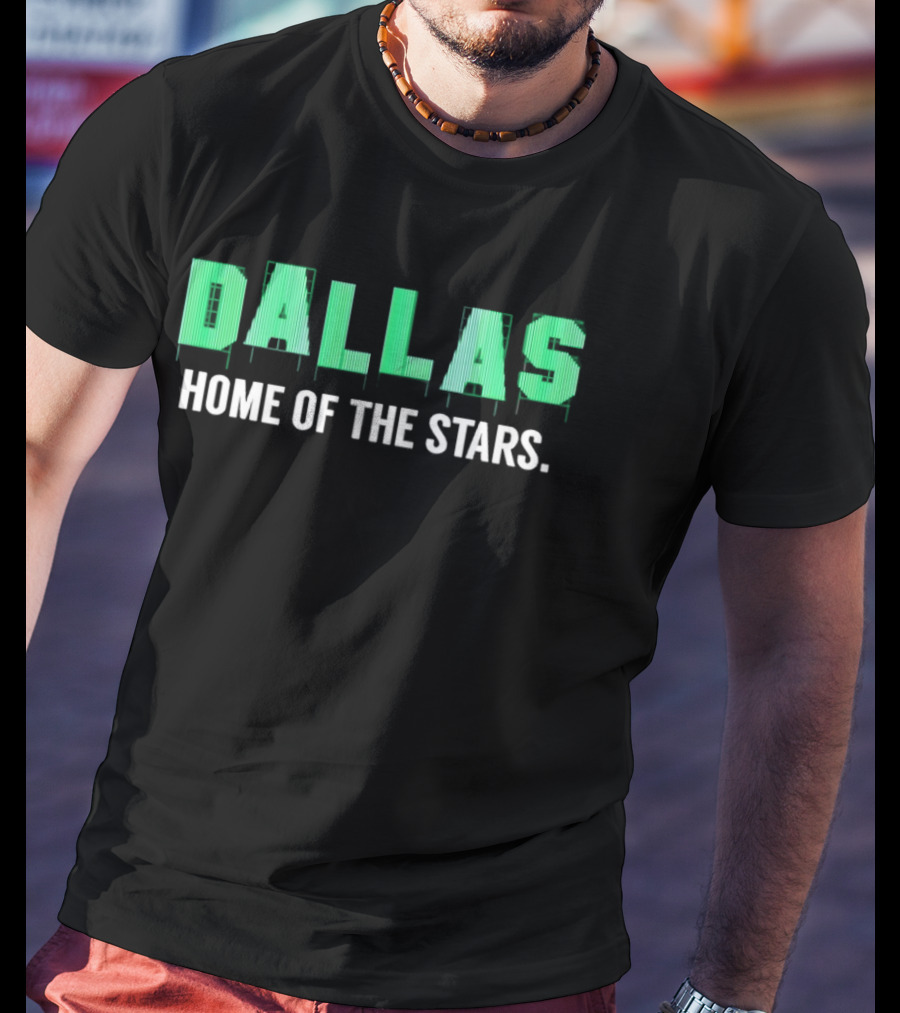 Dallas Home Of The Stars Texas Hockey T-Shirt