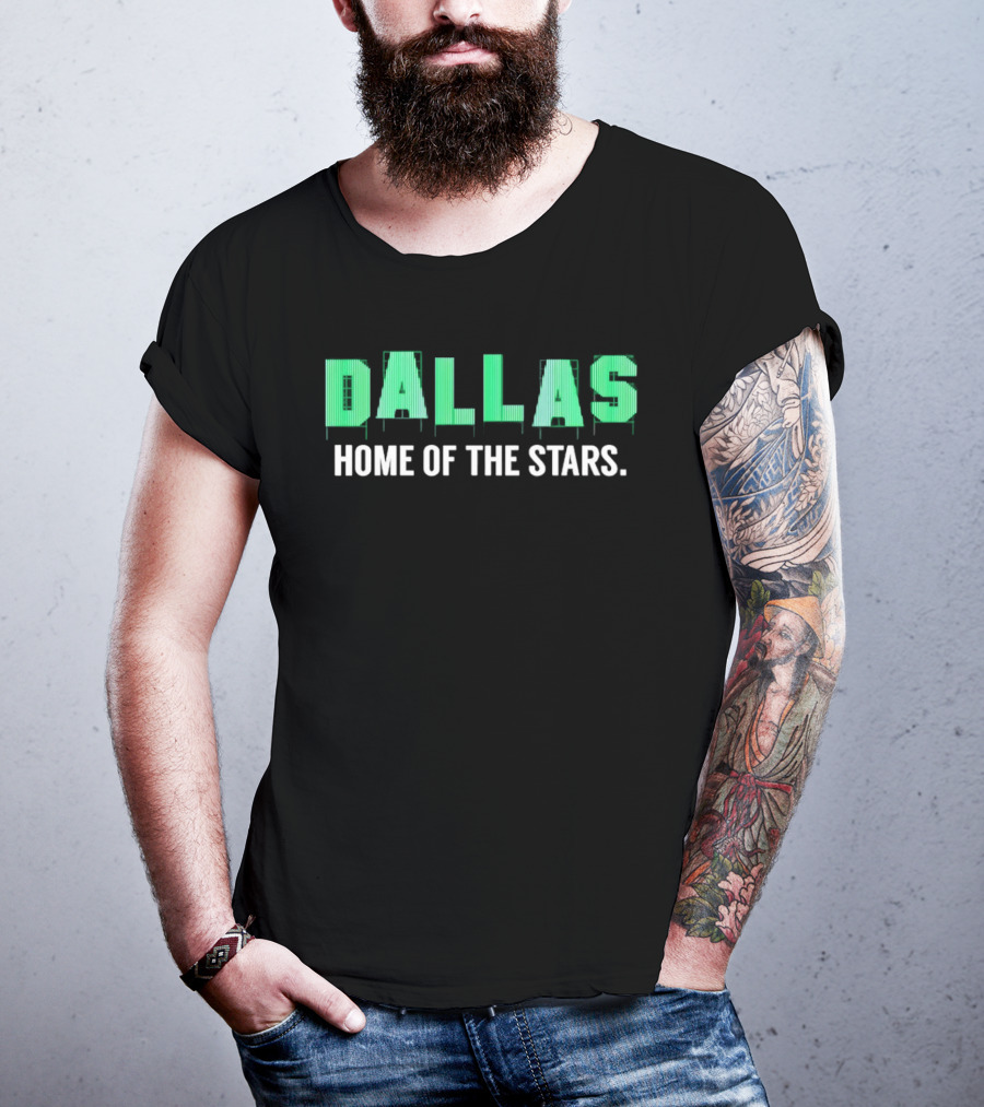 Dallas Home Of The Stars Texas Hockey T-Shirt