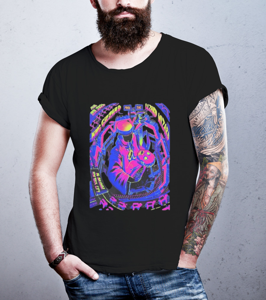 King Gizzard And The Lizard Wizard August 23 2026 New York City Concert Under The K Bridge Park T-Shirt