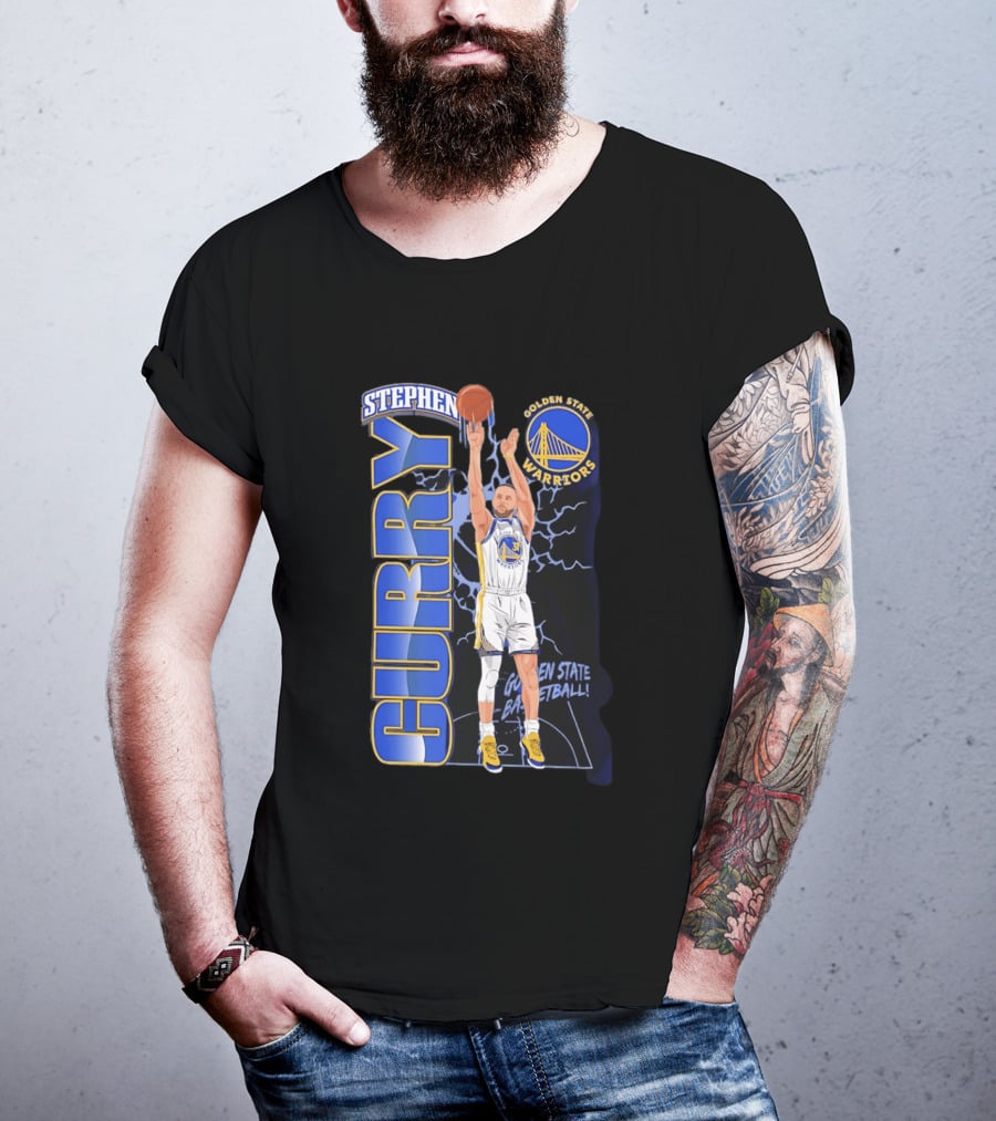 Stephen Curry Golden State Warriors Basketball Icon 2026 T-Shirt