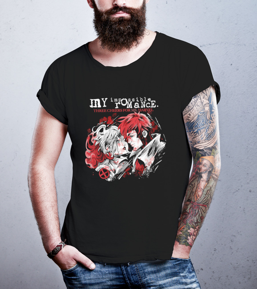 MY Impossible Romance Three Cheers For Ms Marvel X Men T-Shirt