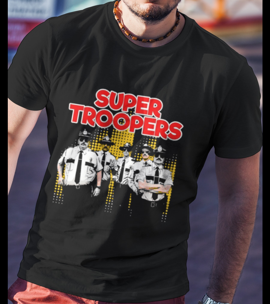 Super Troopers Comedy Movie Law Enforcement Team T-Shirt