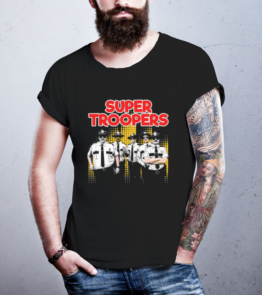 Super Troopers Comedy Movie Law Enforcement Team T-Shirt