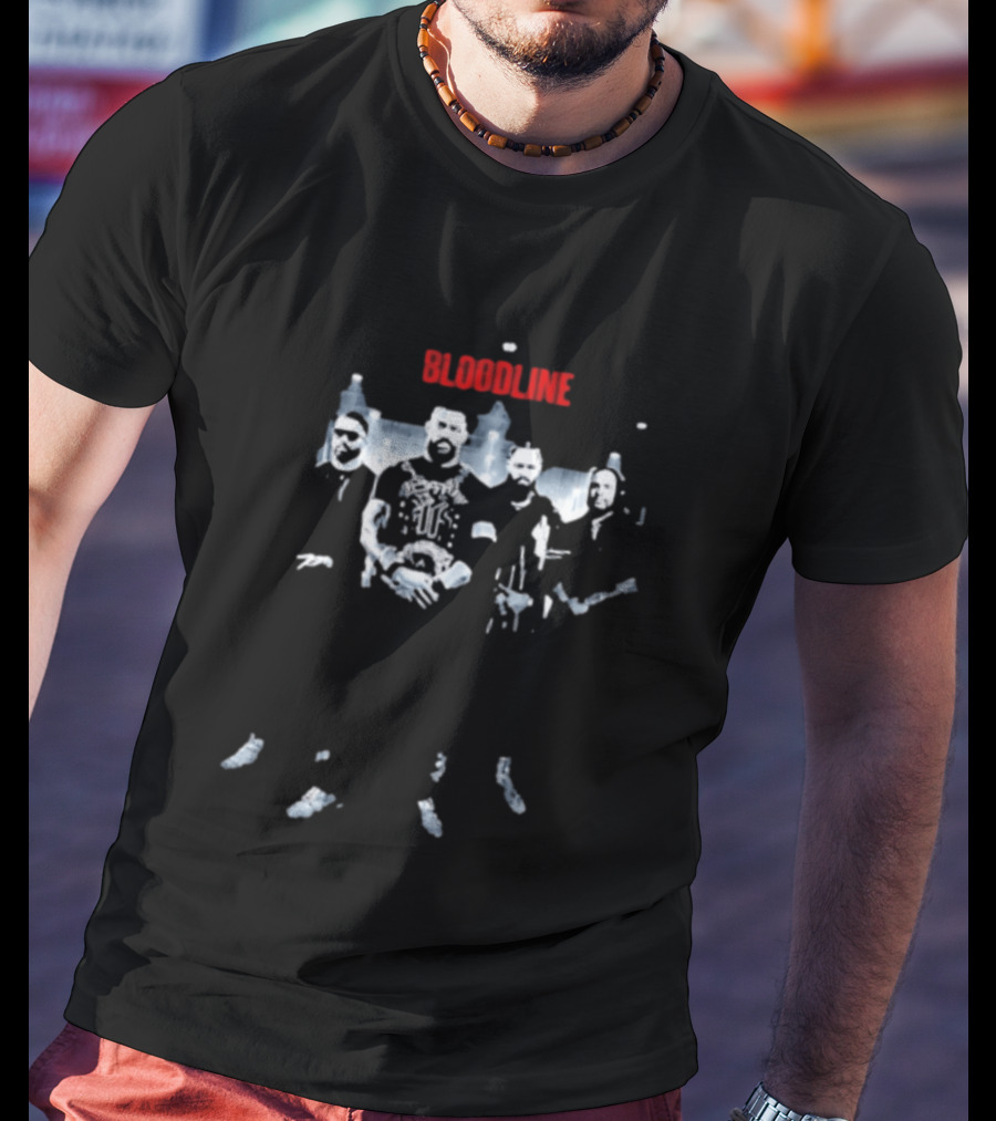 Bloodline WWE 2026 Roman Reigns And Family Photo T-Shirt