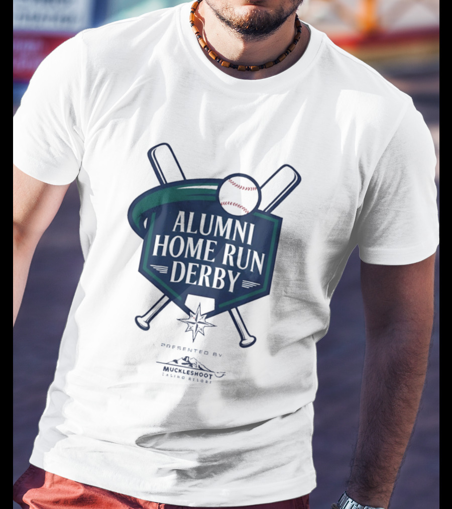 Alumni Home Run Derby Presented By Muckleshoot Casino Resort 2026 Baseball Event T-Shirt