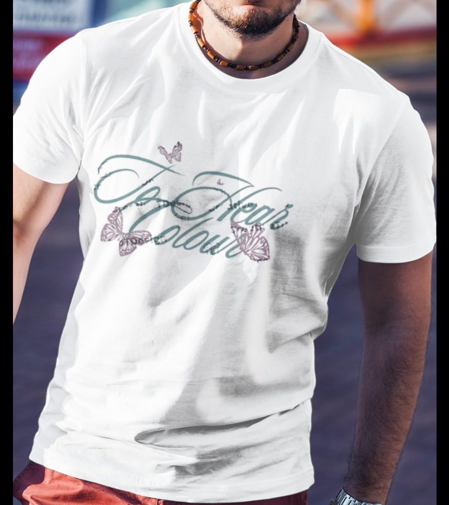Colin From Accounts Ashley To Hear Colour Butterflies T-Shirt