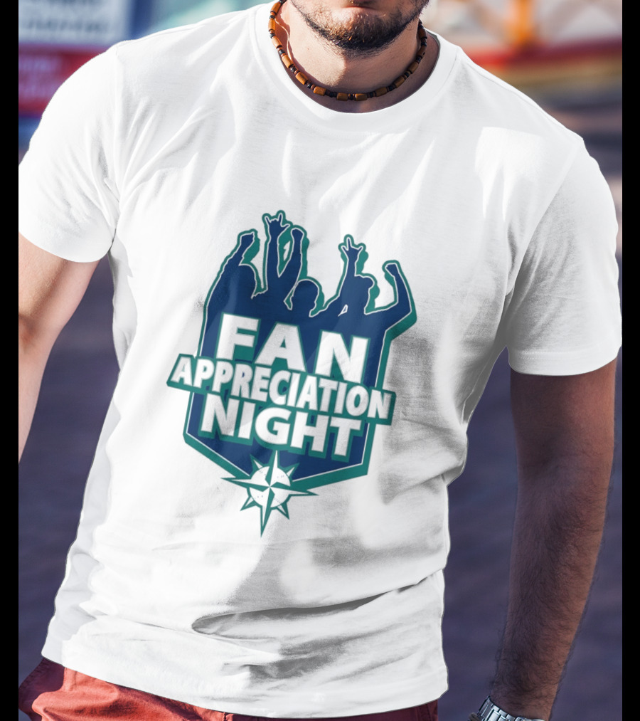 Seattle Mariners Fan Appreciation Night 2026 Baseball Event T-Shirt