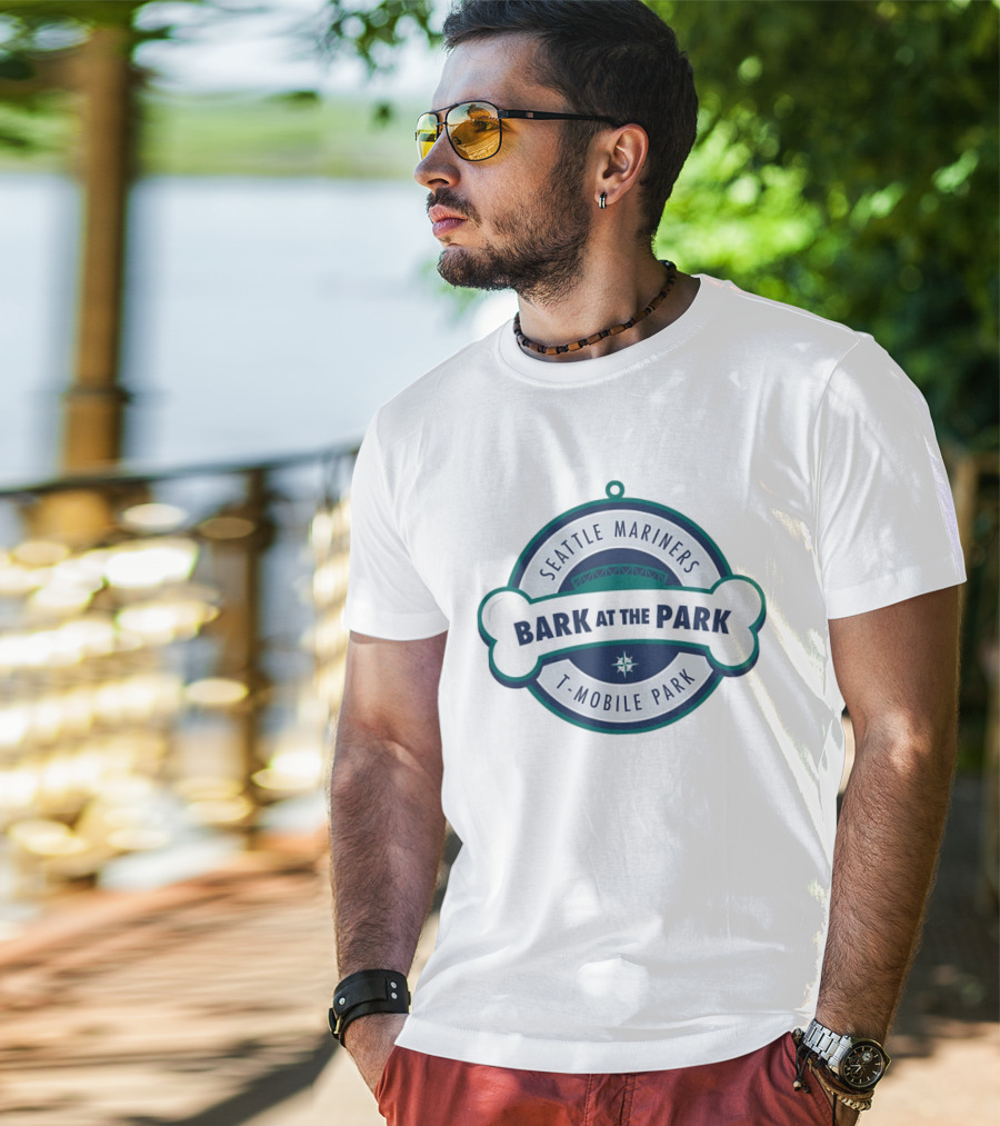Seattle Mariners Bark At The Park Mobile Park 2026 T-Shirt