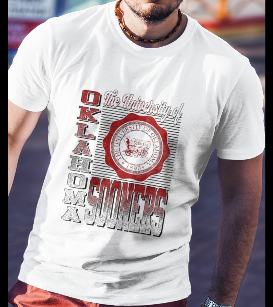 The University Of Oklahoma Sooners Vintage Seal T-Shirt