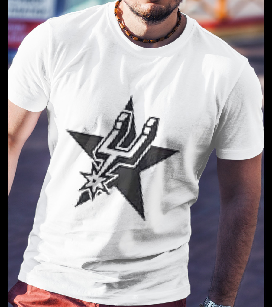 San Antonio Spurs Star NBA Team T-Shirt