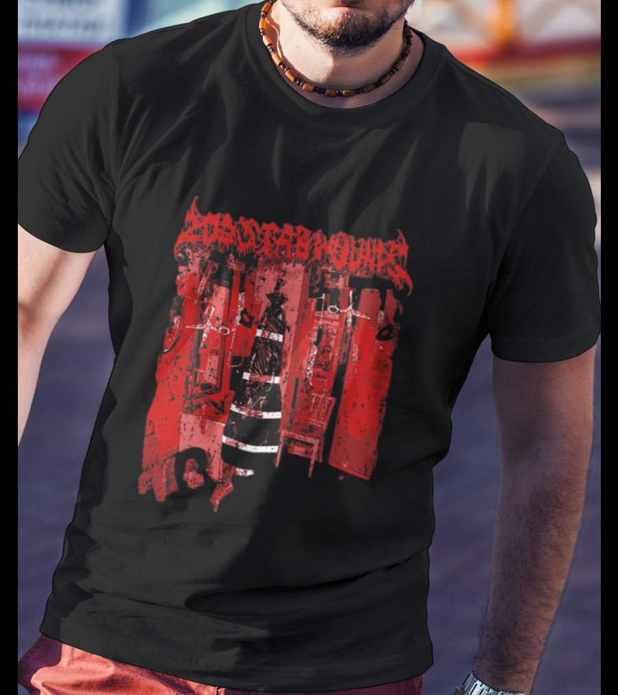 200 Stab Wounds Manual Manic Procedures Red Torture Chamber T-Shirt