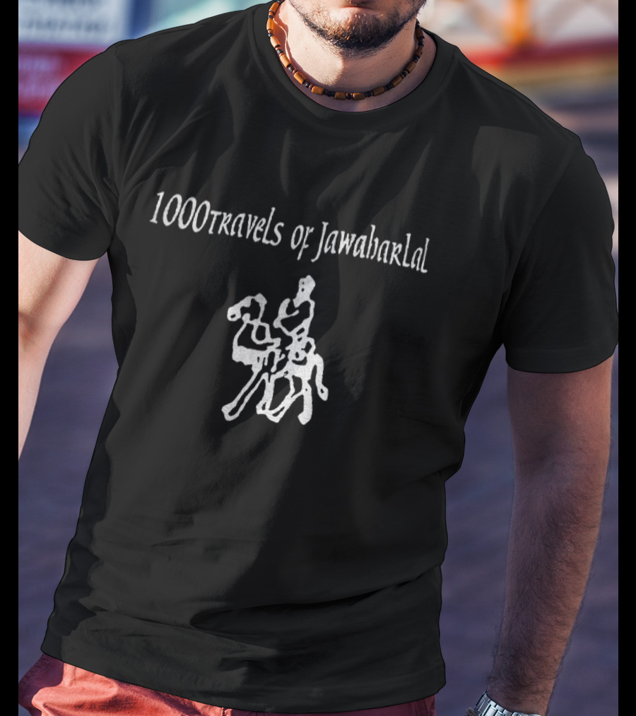 1000 Travels Of Jawaharlal Music Riding Artistry T-Shirt