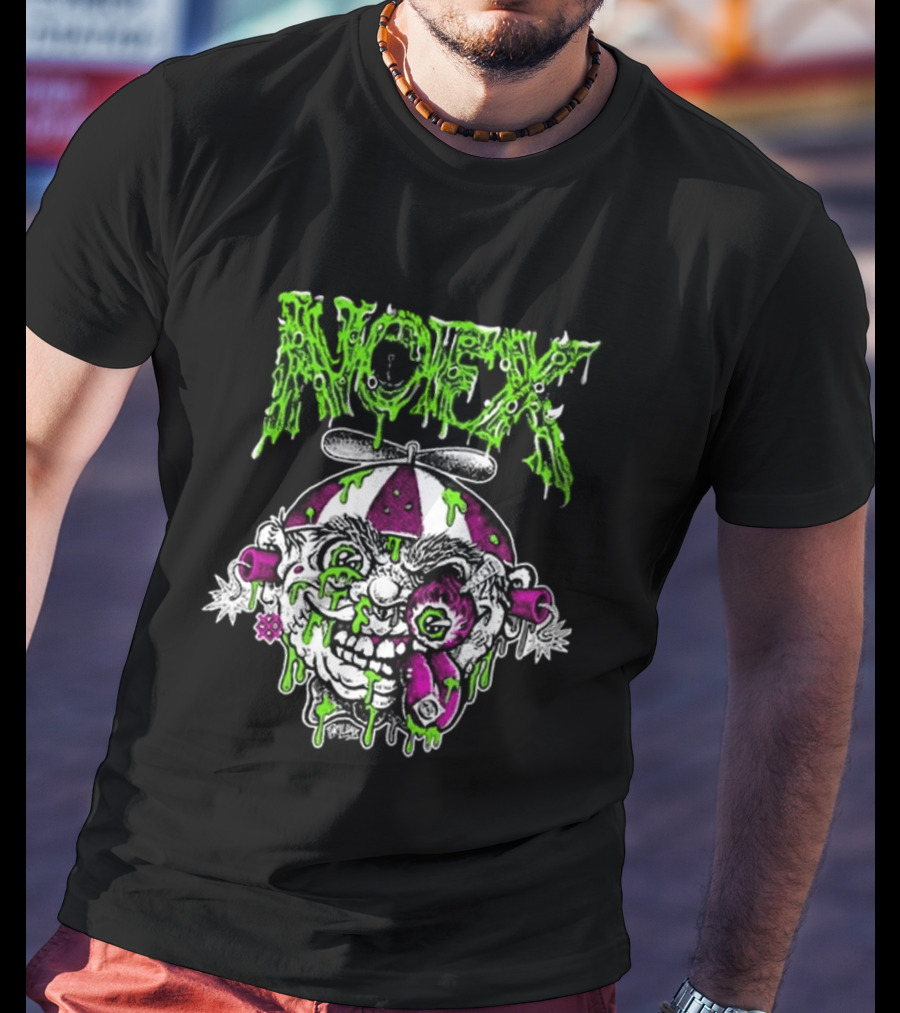 NOFX 2024 Slime Drenched Clown T-Shirt