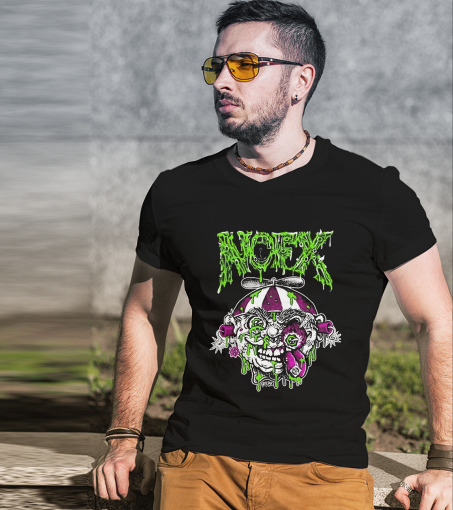 NOFX 2024 Slime Drenched Clown T-Shirt