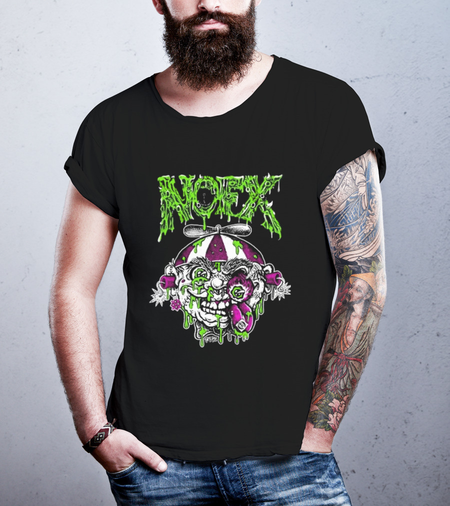 NOFX 2024 Slime Drenched Clown T-Shirt