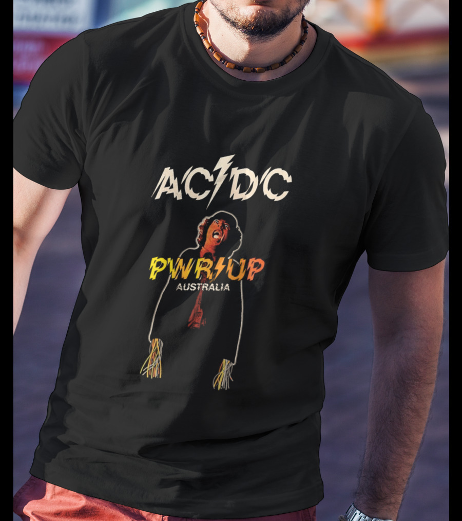 ACDC Powerage PWR UP Australia 2025 Tour T-Shirt