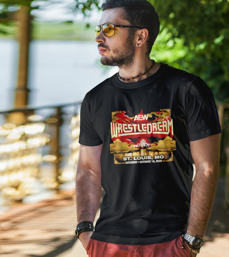 AEW WrestleDream October 18 2025 St Louis MO Event T-Shirt