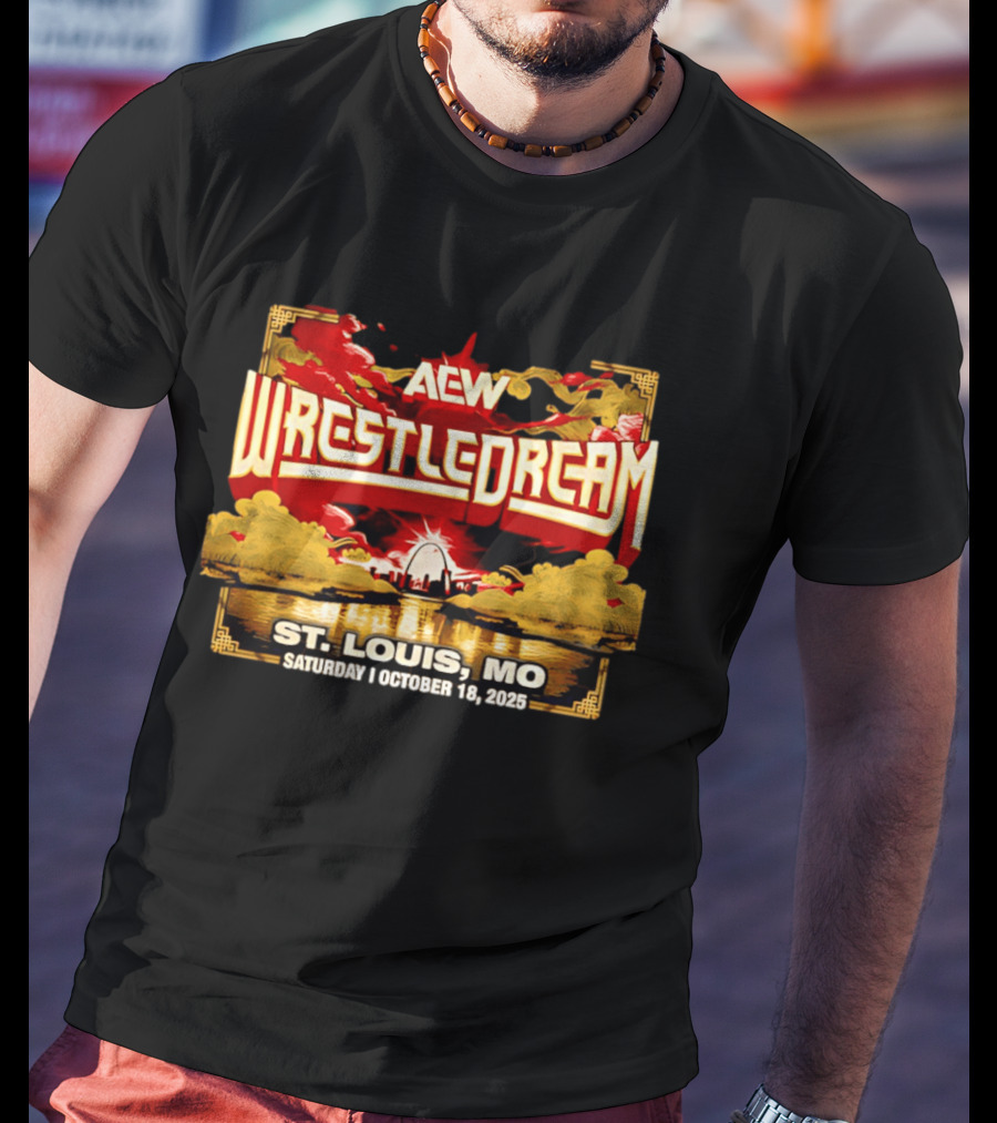 AEW WrestleDream October 18 2025 St Louis MO Event T-Shirt