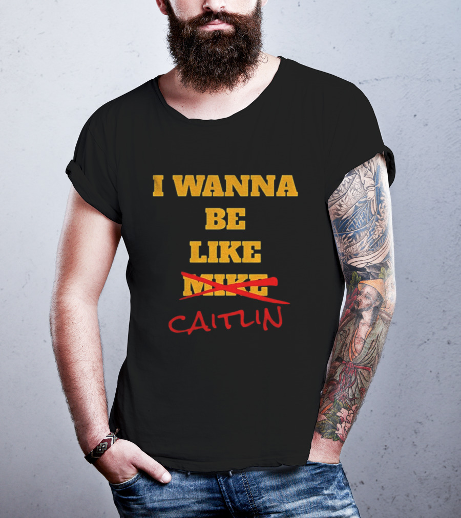 I Wanna Be Like Caitlin Clark Indiana Fever WNBA Basketball 2025 T-Shirt