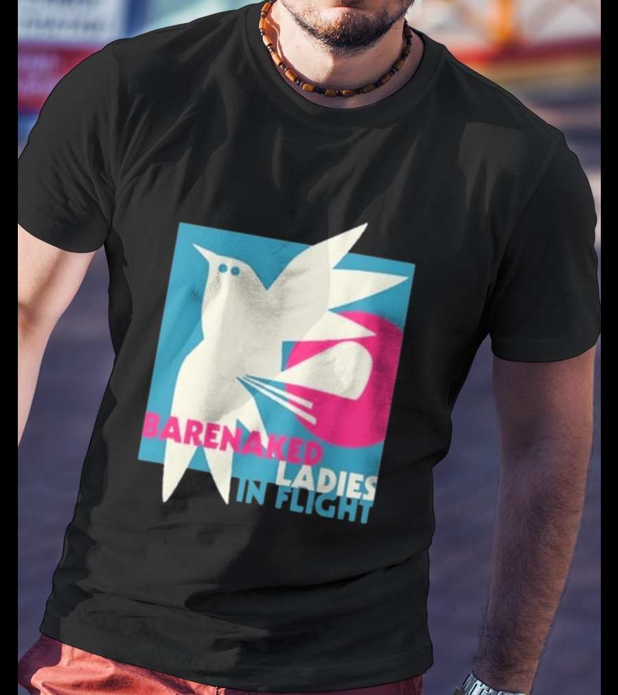 Barenaked Ladies In Flight Bird Tour 2024 Art Vintage Concert T-Shirt
