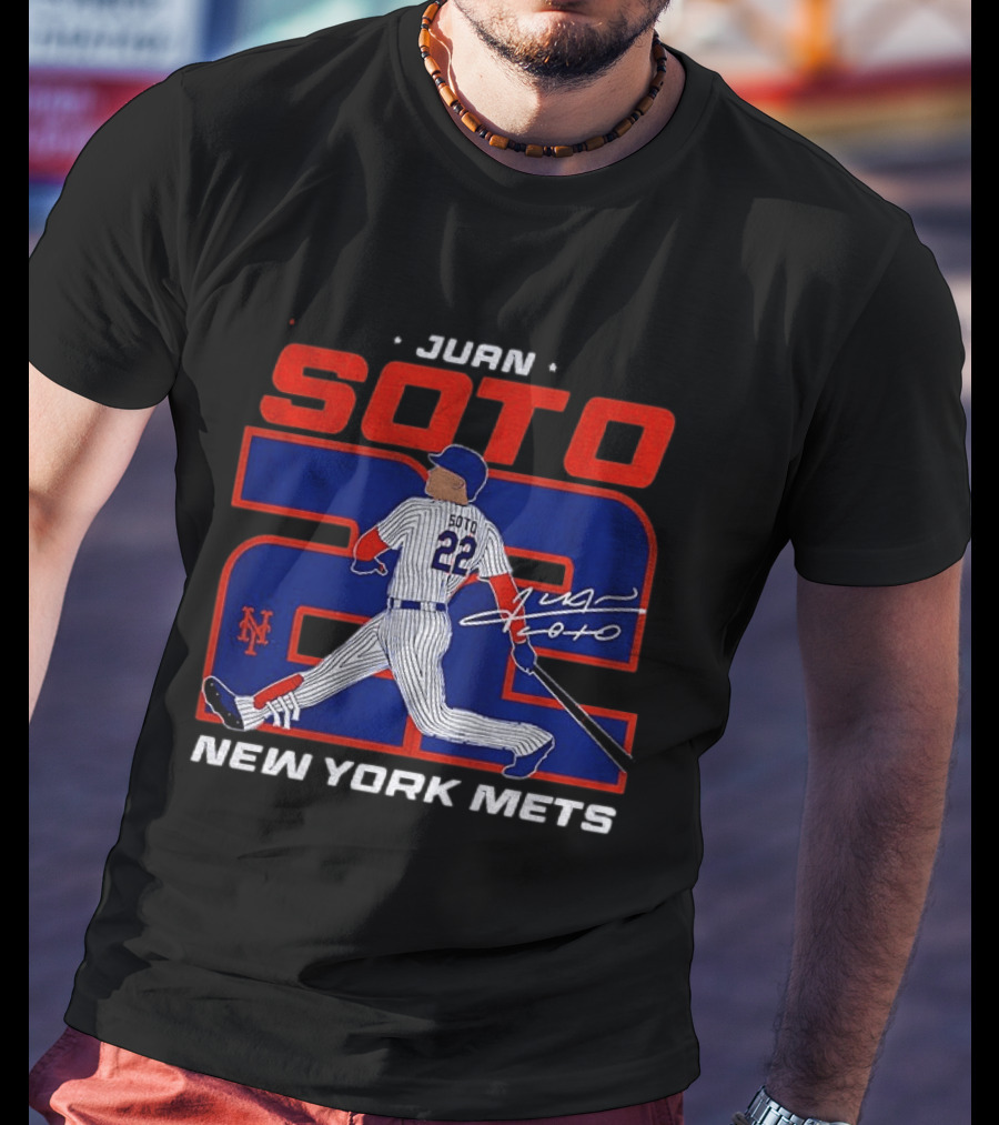 Juan Soto New York Mets 22 Baseball Player T-Shirt