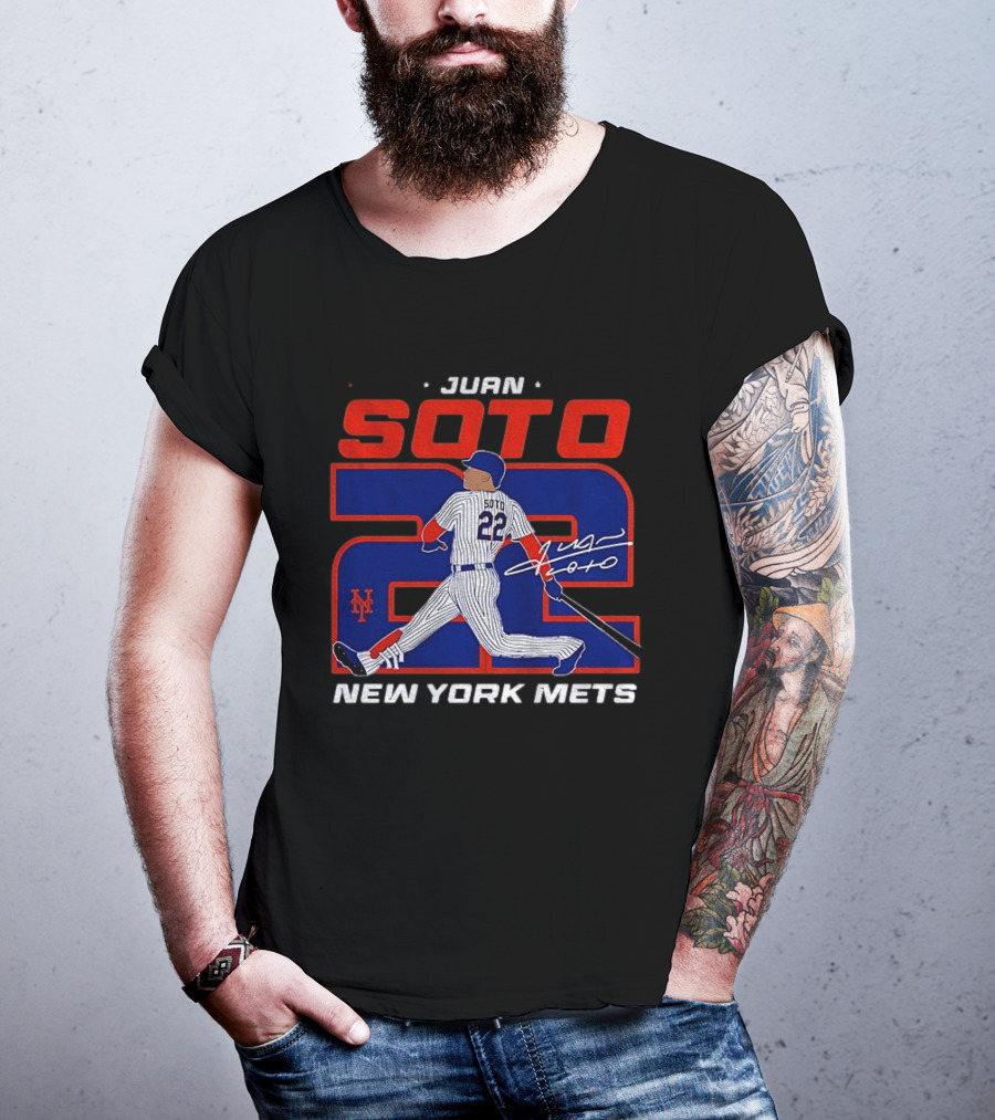Juan Soto New York Mets 22 Baseball Player T-Shirt