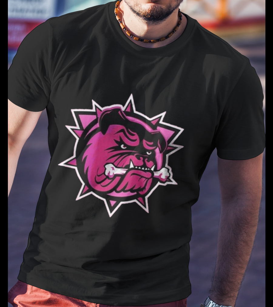 Brantford Bulldogs Pink In The Rink Night 2024 T-Shirt