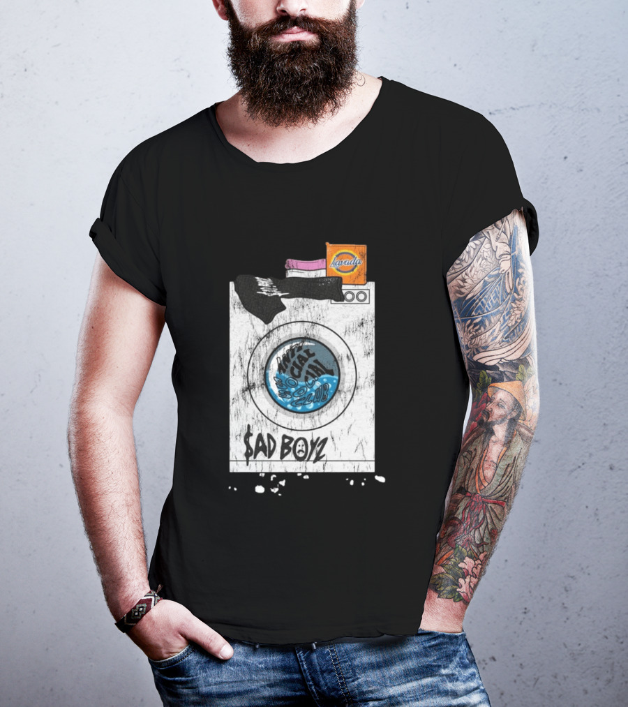 $AD BOYZ X ASSC Hang Me Out To Dry Laundry Machine Larada T-Shirt