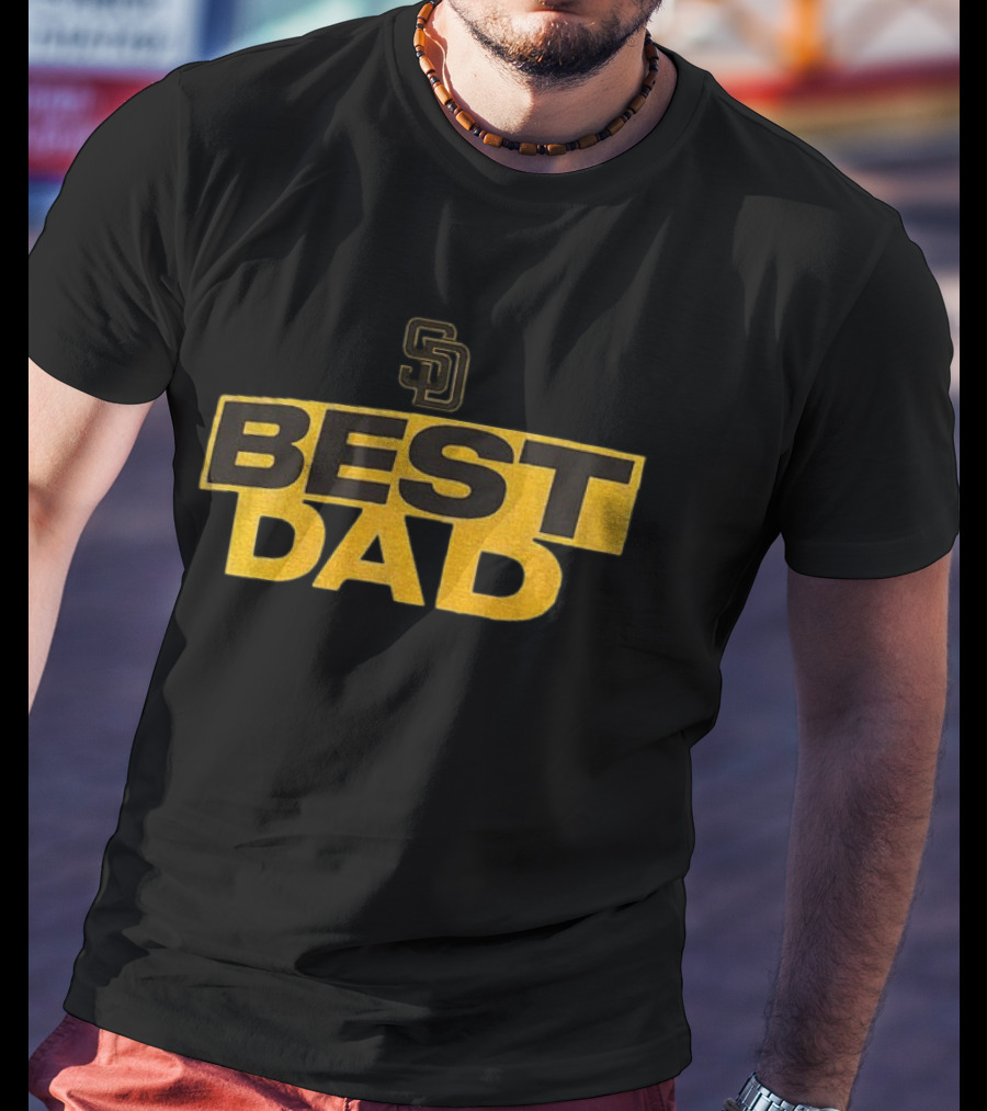 San Diego Padres Best Dad Father's Day MLB SD T-Shirt