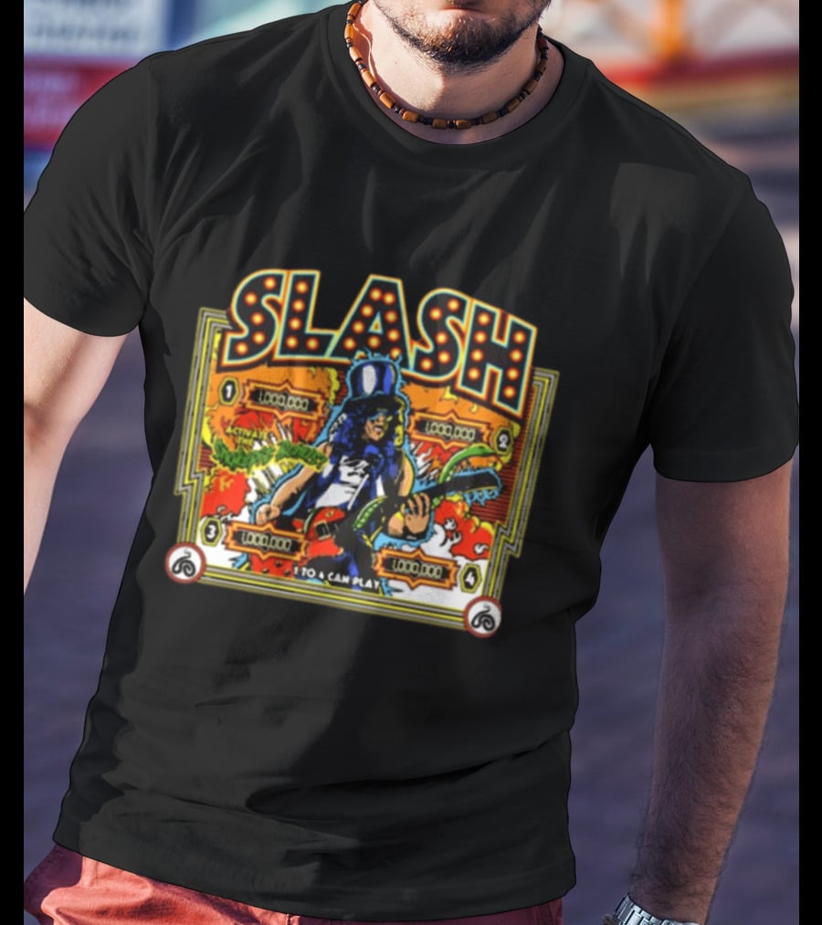 Slash Pinball Rock Legend T-Shirt