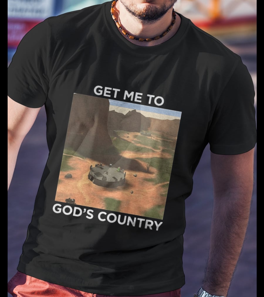 Get Me To God's Country Multiplayer Maps T-Shirt