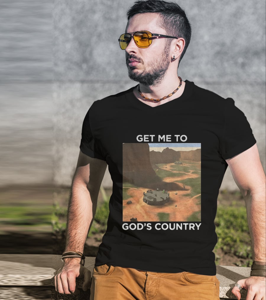 Get Me To God's Country Multiplayer Maps T-Shirt