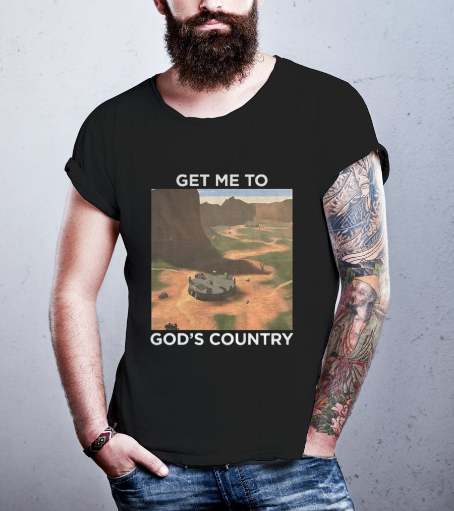 Get Me To God's Country Multiplayer Maps T-Shirt