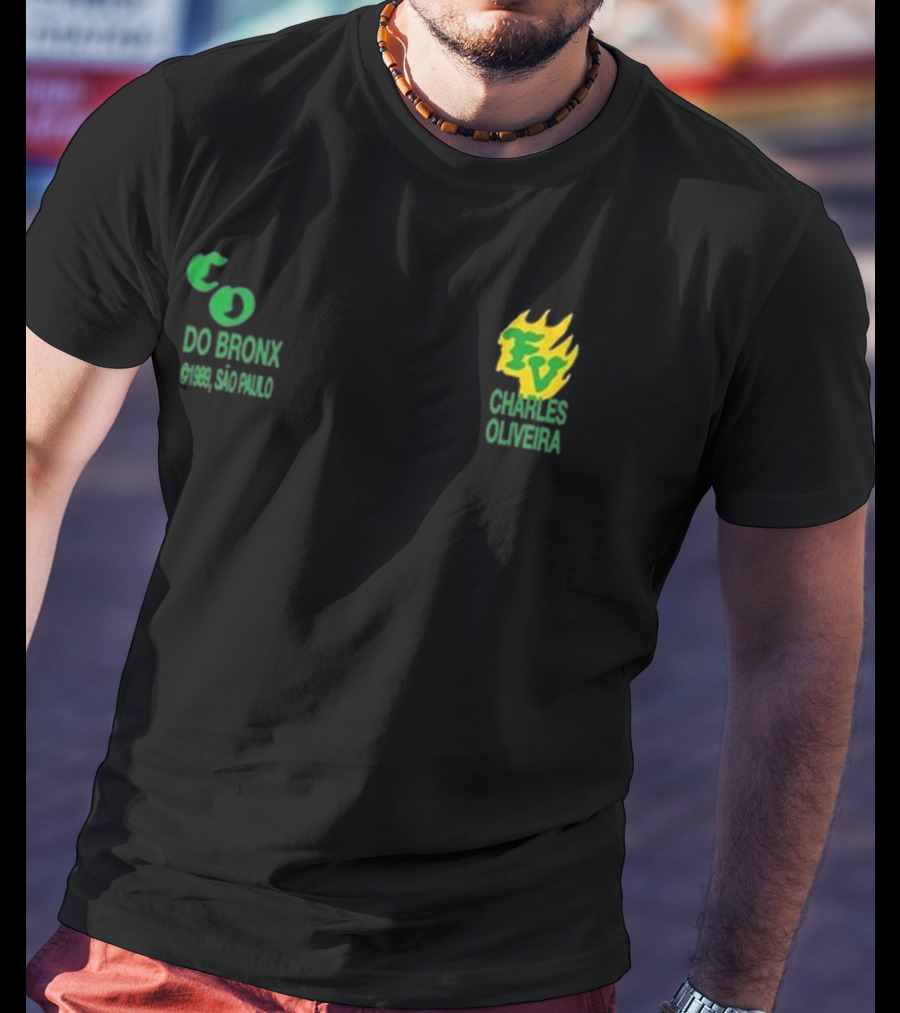 Charles Oliveira Full Violence Do Bronx 1989 Sao Paulo T-Shirt
