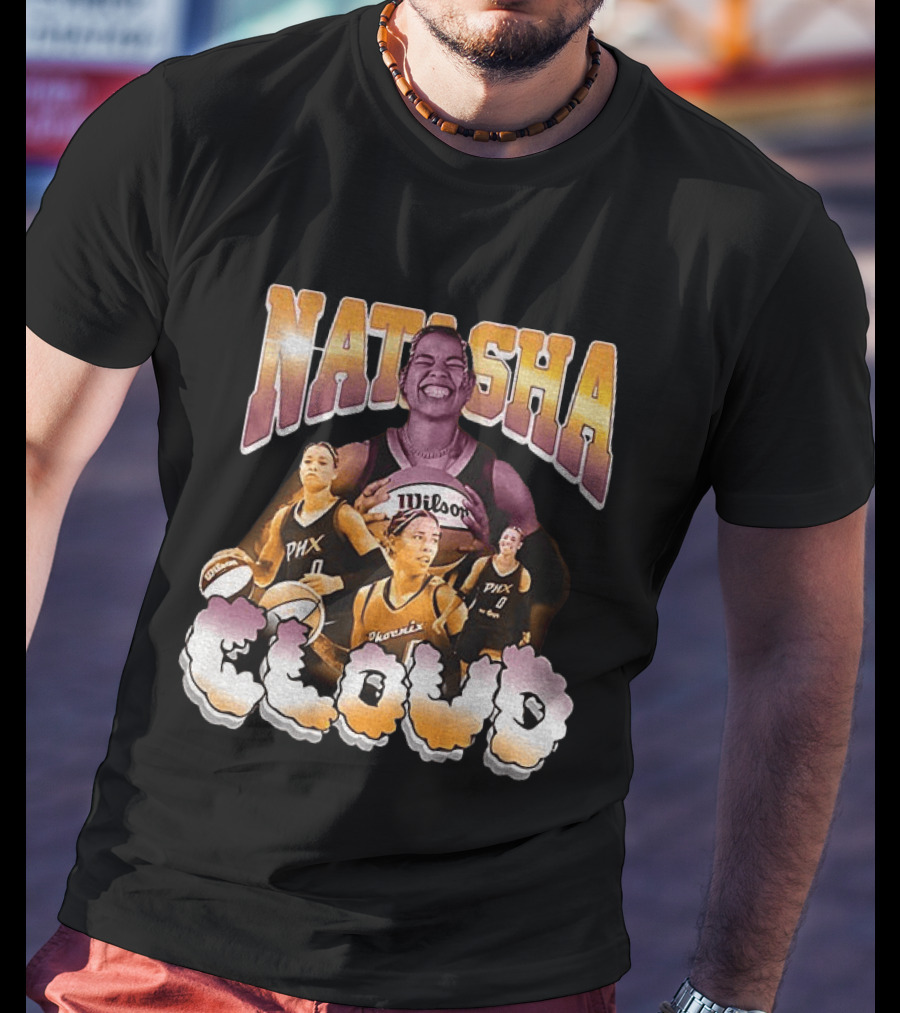 Natasha Cloud Phoenix Mercury WNBA Basketball Player T-Shirt
