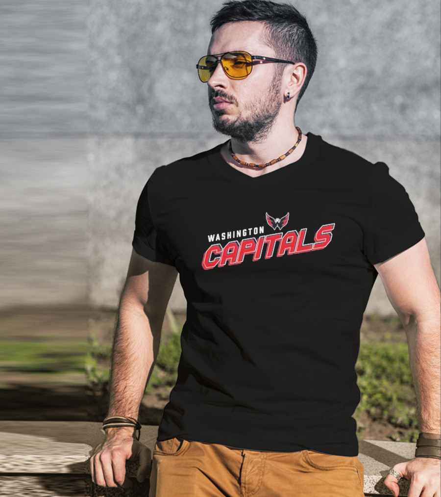 Washington Capitals Thrive Premier 2.0 Tri Blend 2024 Hockey Fan Gear T-Shirt