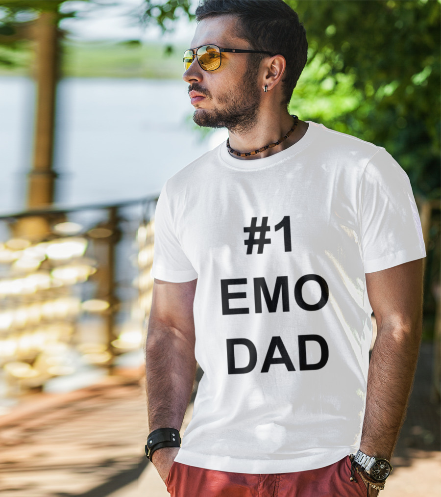 #1 Emo Dad T-Shirt