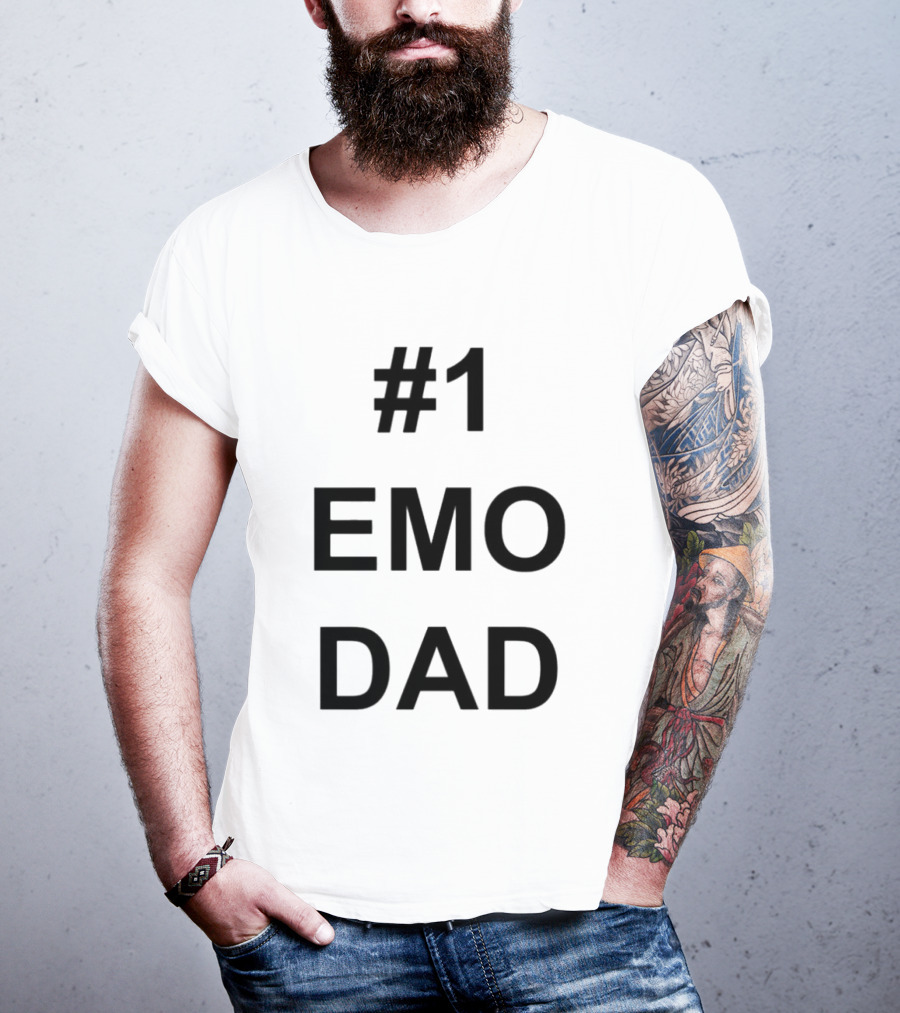 #1 Emo Dad T-Shirt