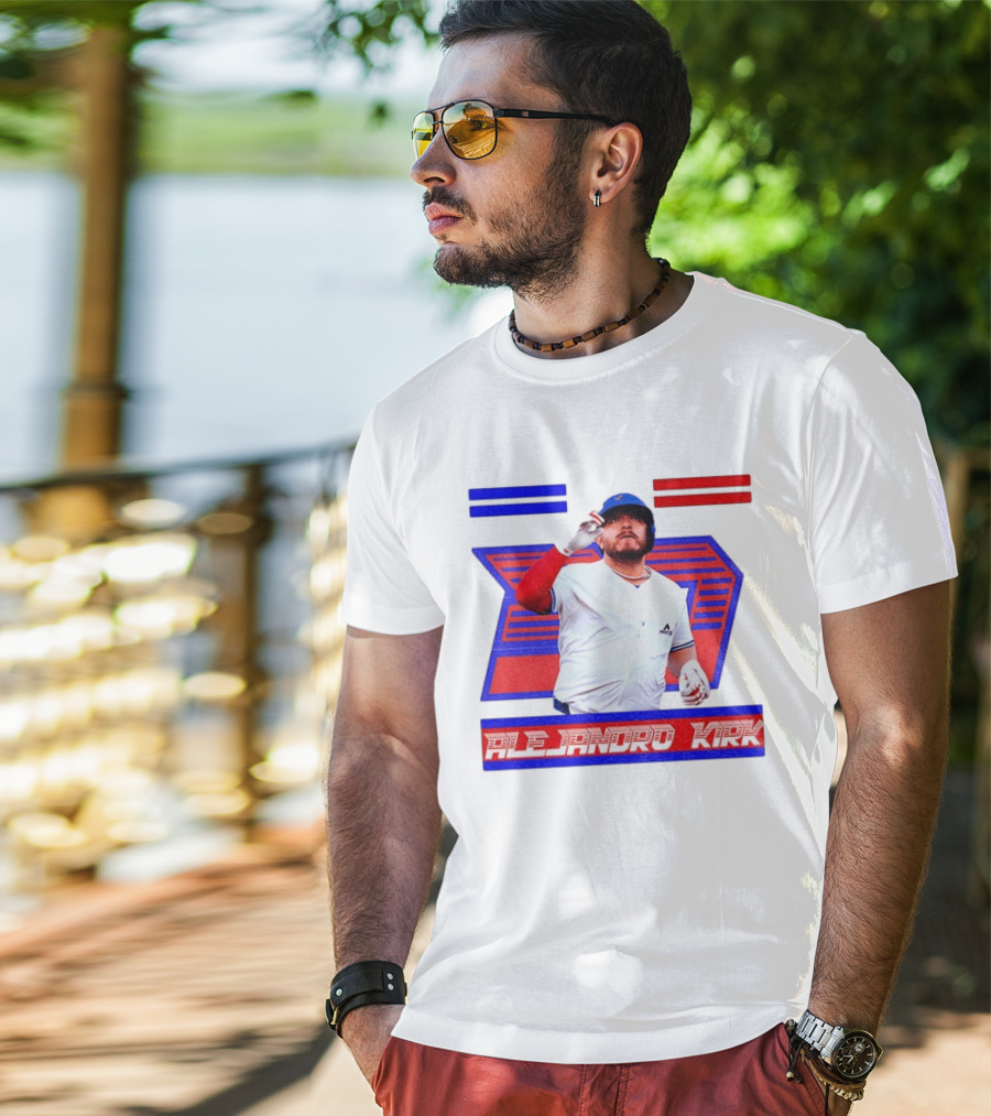 Alejandro Kirk Toronto Blue Jays 2025 MLB Player T-Shirt