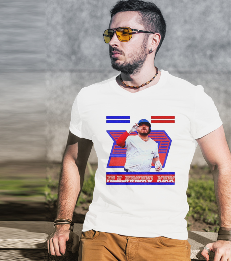 Alejandro Kirk Toronto Blue Jays 2025 MLB Player T-Shirt
