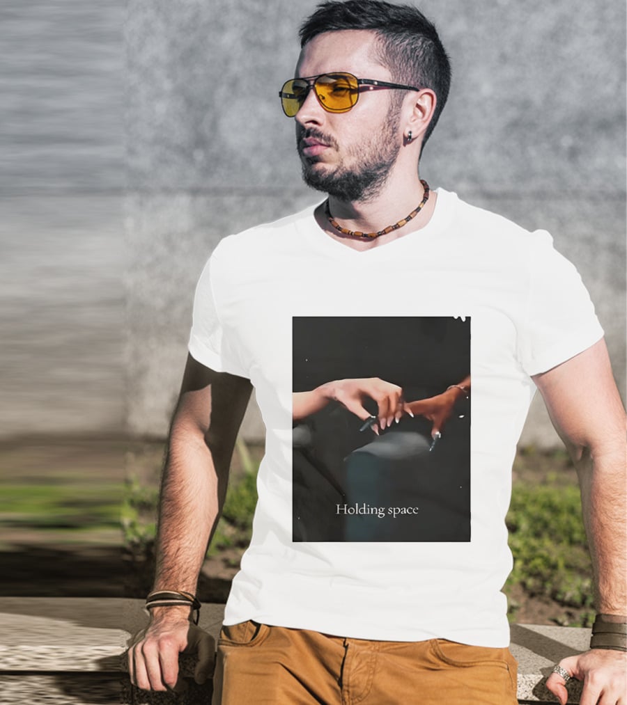 Ariana Cynthia Holding Space Wicked Finger Connection T-Shirt