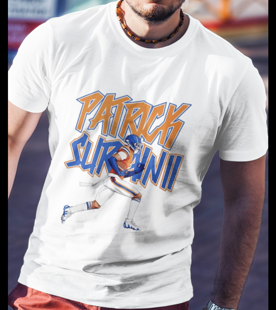 Patrick Surain II Denver Broncos Football T-Shirt