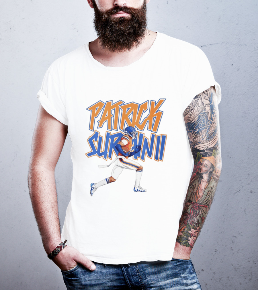 Patrick Surain II Denver Broncos Football T-Shirt