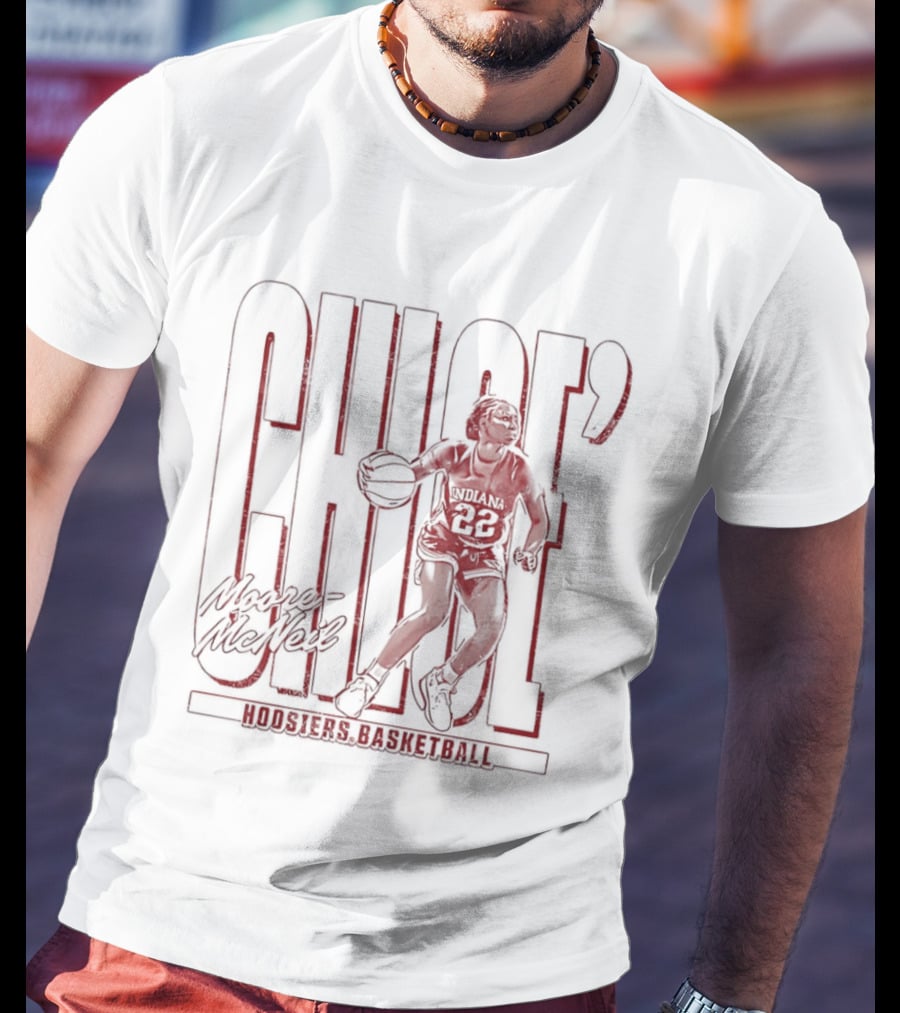 Chloe Moore McNeil Indiana Hoosiers Basketball Player T-Shirt