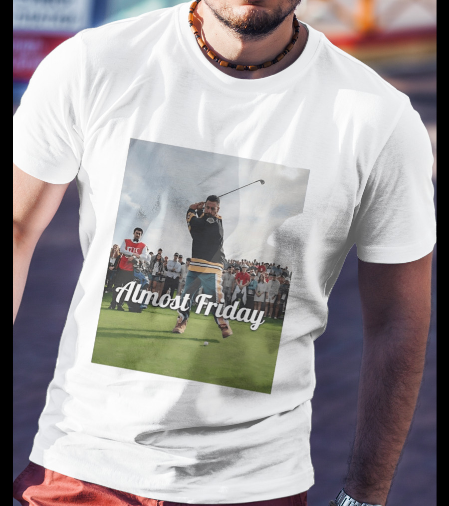 Happy Gilmore Almost Friday Hockey Golf Scene T-Shirt