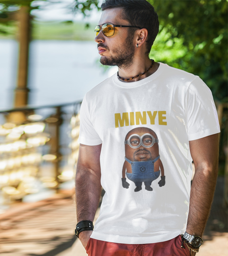 Minye Kanye Fusion Character Minion T-Shirt