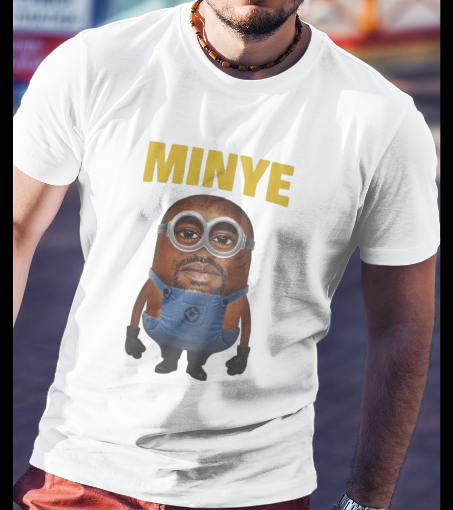 Minye Kanye Fusion Character Minion T-Shirt