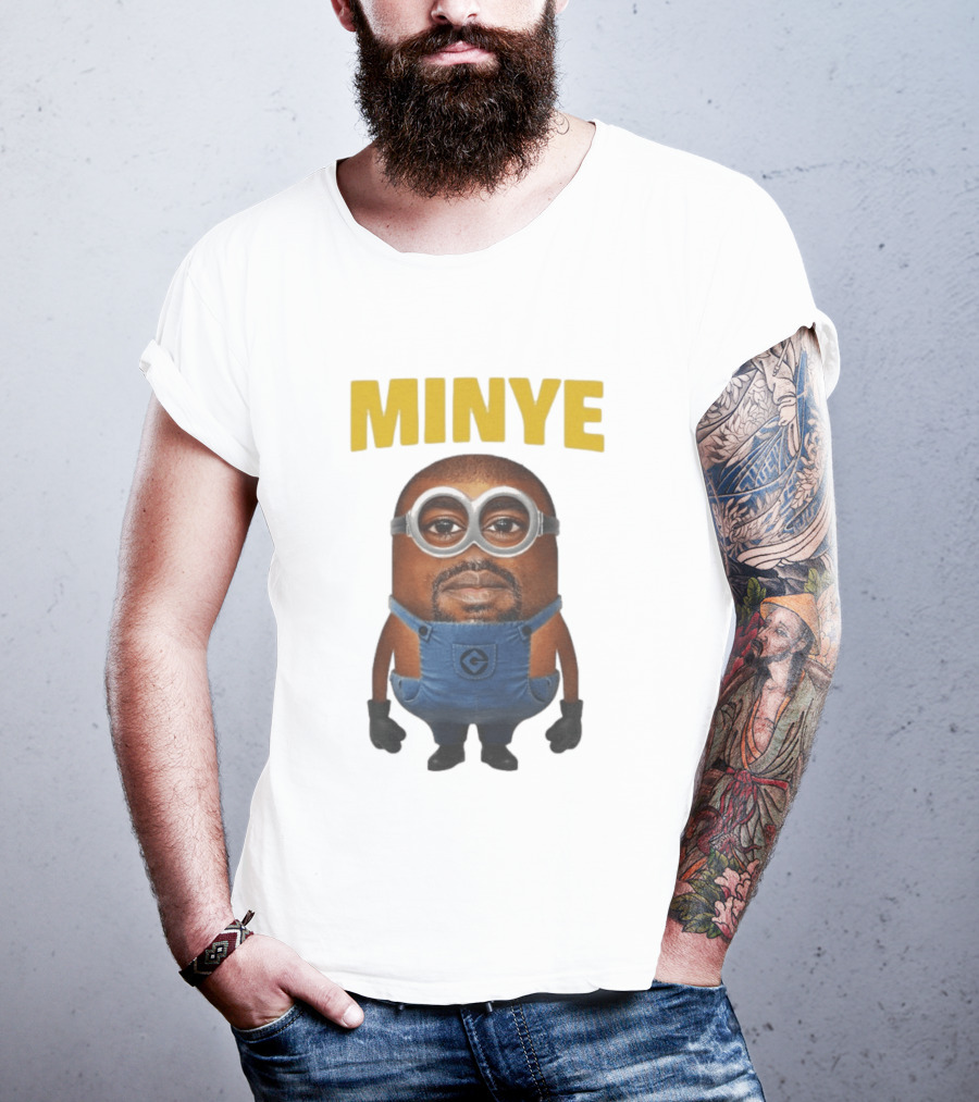 Minye Kanye Fusion Character Minion T-Shirt