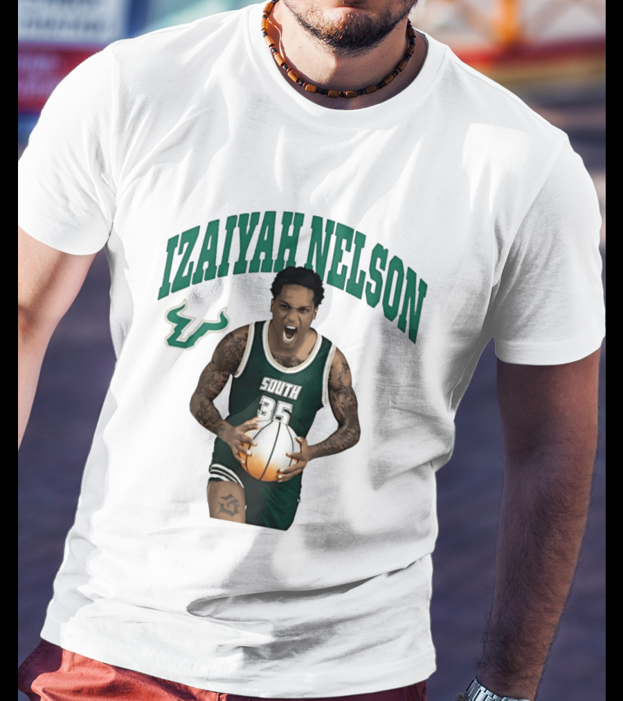 Izaiyah Nelson South Florida Bulls Basketball 35 T-Shirt