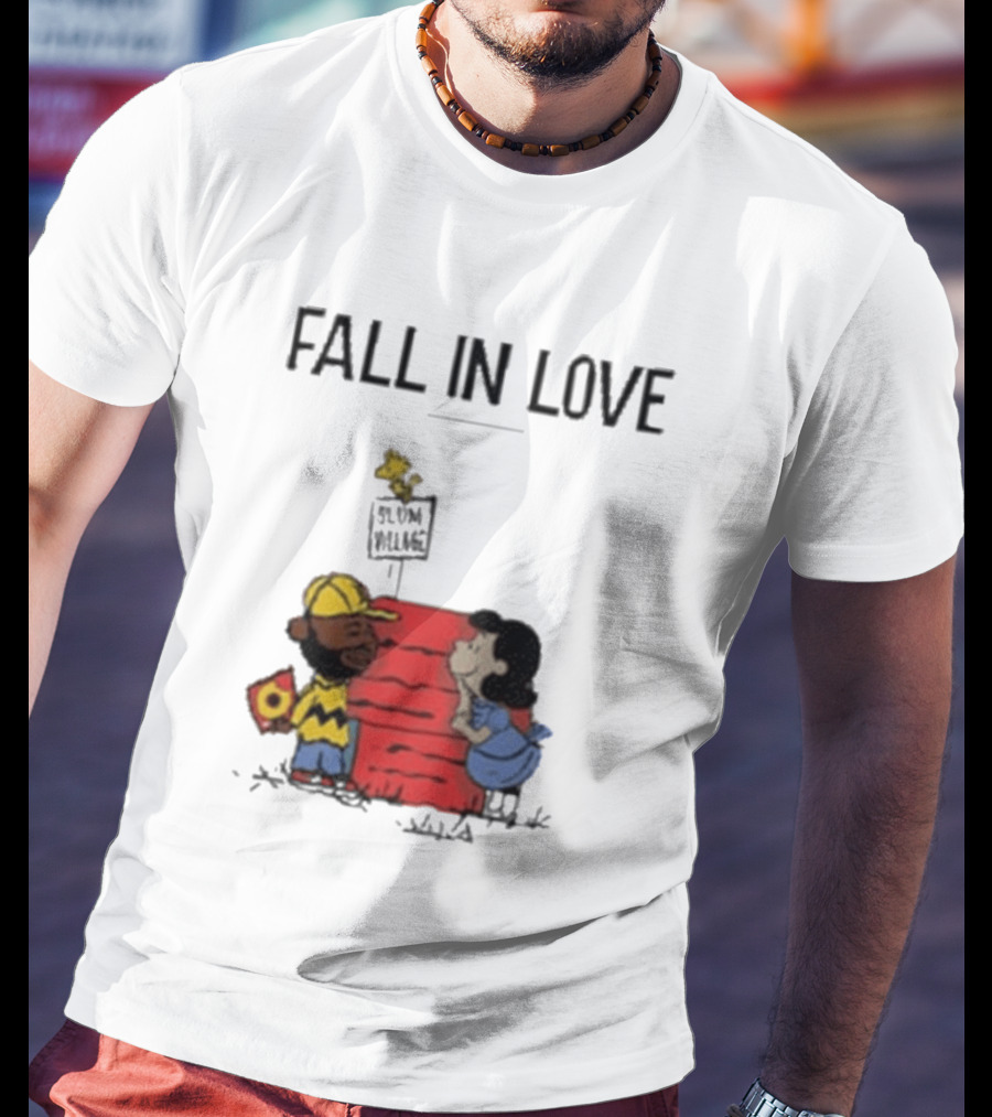 Fall In Love J Dilla Slum Village Lucy Peanuts T-Shirt